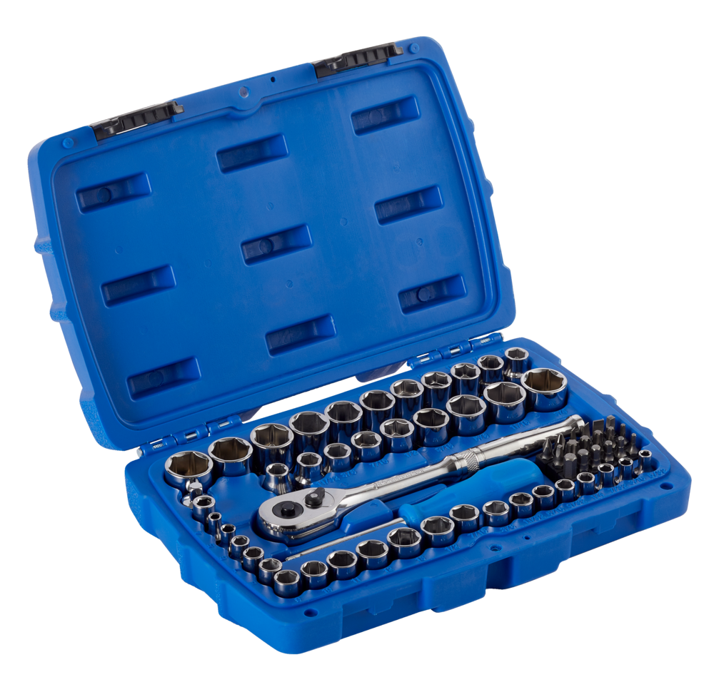 62pc Combination Wrench and Socket Set (NEW DESIGN) PRE-ORDER ONLY –