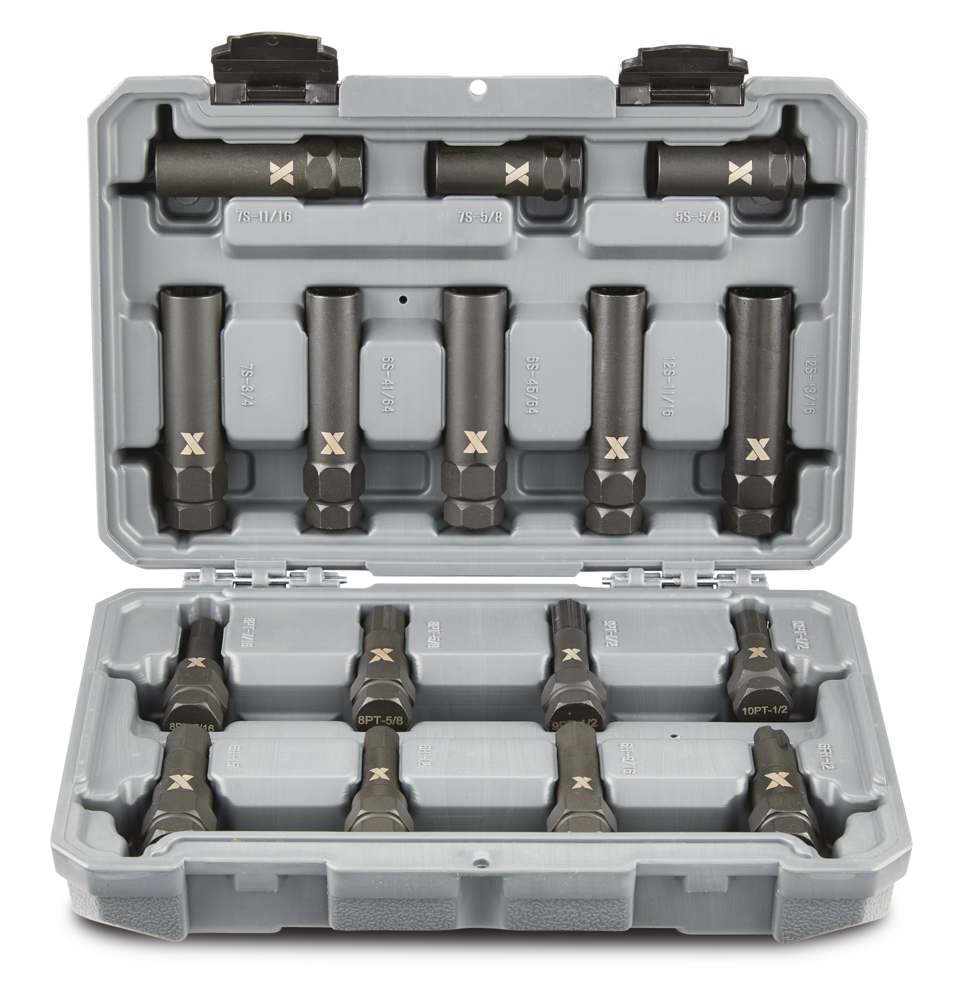 MAXIMUM Locking Lug Nut Removal Set, 16pc Canadian Tire