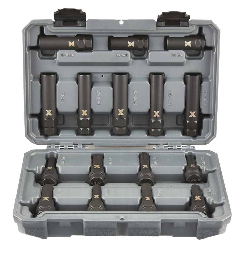 MAXIMUM Locking Lug Nut Removal Set, 16pc Canadian Tire