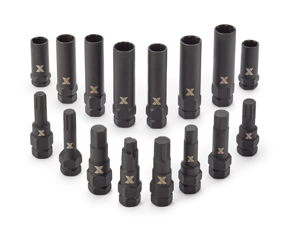 MAXIMUM Locking Lug Nut Removal Set, 16pc Canadian Tire