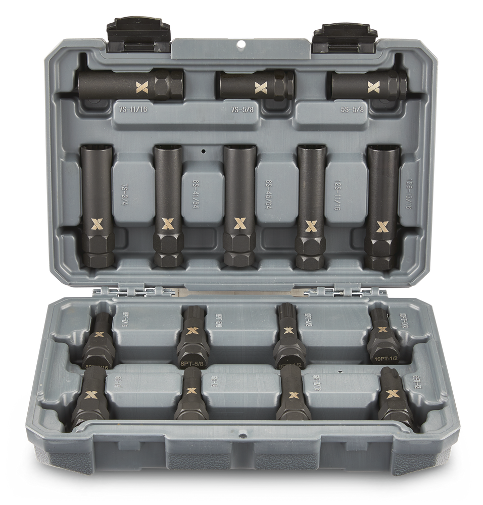 MAXIMUM Locking Lug Nut Removal Set, 16pc Canadian Tire