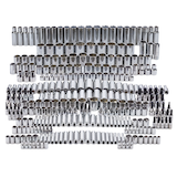 Jeu complet de douilles MAXIMUM, paq. 300, CRV, placage nickel/chrome Composite_or_Mixed