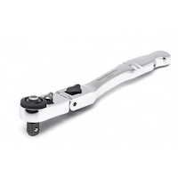 MAXIMUM 1/4-in Drive 72-Tooth Stubby Flex Ratchet, Chrome Plating, 6-in