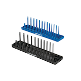 Mastercraft 1/4-in Drive Tall Socket Tray Organizer Set, 2-pk Front_Three_Fourths_Angled_Left