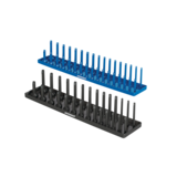 Mastercraft 1/2-in Drive Tall Socket Tray Organizer Set, 2-pk Front_Three_Fourths_Angled_Left