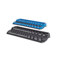 Mastercraft 1/4-in Drive Socket Tray Organizer/Holder, 2-pk Front_Three_Fourths_Angled_Left