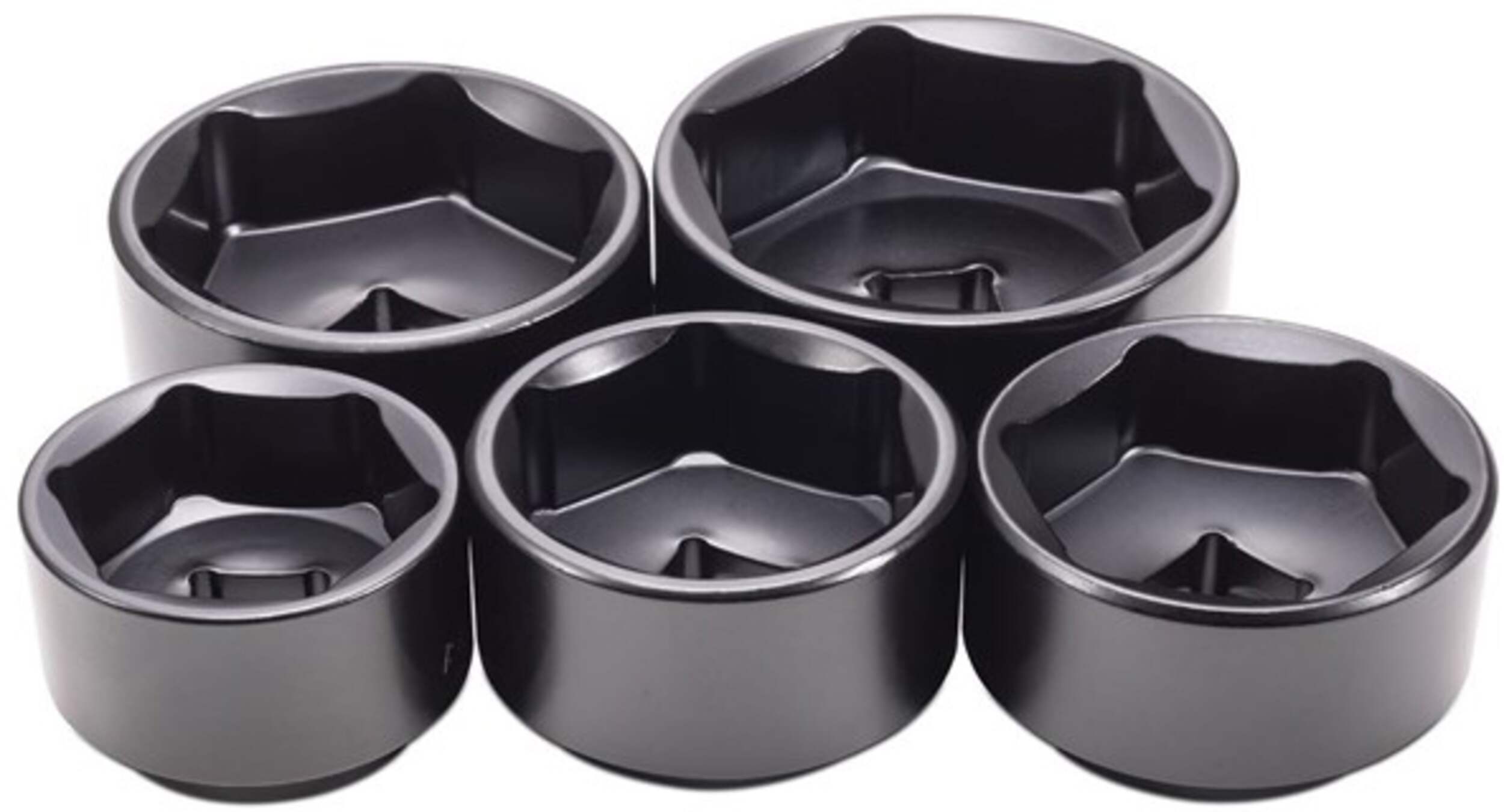 MAXIMUM Oil Filter Socket Set, Metric, 5-pc Front_Elevated