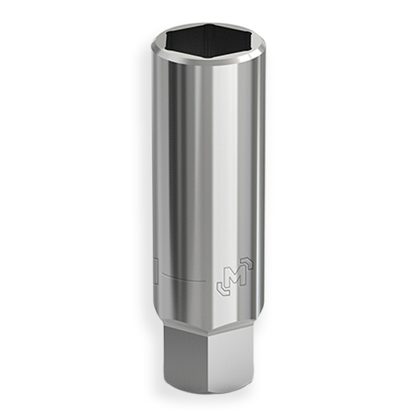 Mastercraft 3/8in Drive Spark Plug Socket, CRV, NickelChrome Plating