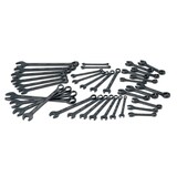 Stanley Professional Grade Combination Wrench Set, 36-pc, SAE/Metric, Black Chrome Finish Composite_or_Mixed