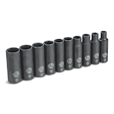 MAXIMUM 1/2-in Drive Deep Impact Socket Set, SAE, 10-pc Front_Angled_Right