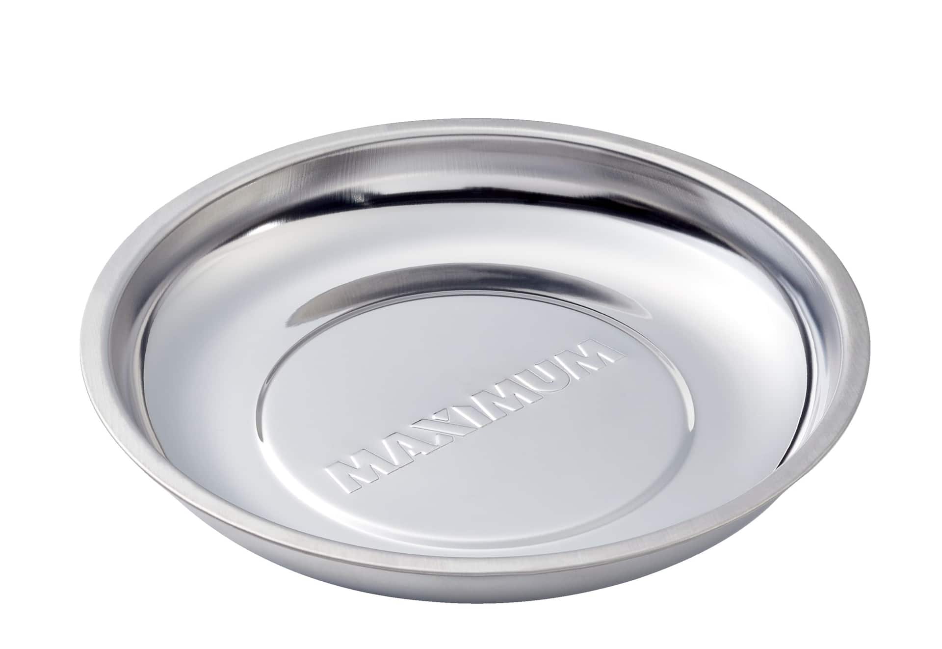 MAXIMUM Magnetic Tool Bowl Tray/Holder, Stainless Steel