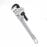 Mastercraft Aluminum Pipe Wrench, Assorted Sizes Front_Three_Fourths_Angled_Left