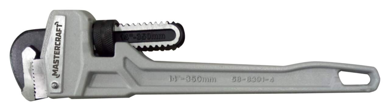 Mastercraft Aluminum Pipe Wrench, Assorted Sizes