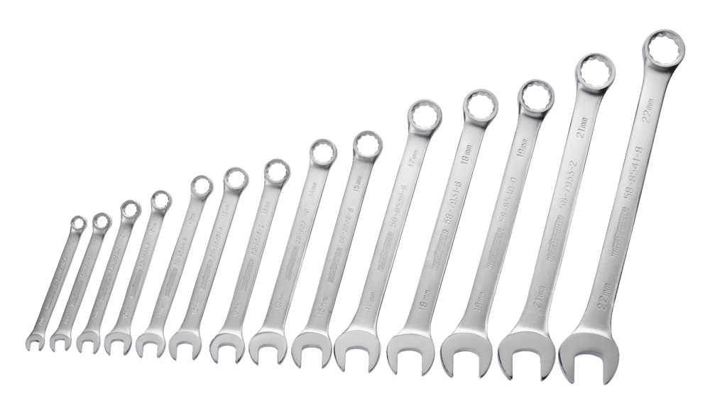 Mastercraft Wrench Set, 26pc, SAE/Metric, CRV, Satin Canadian Tire