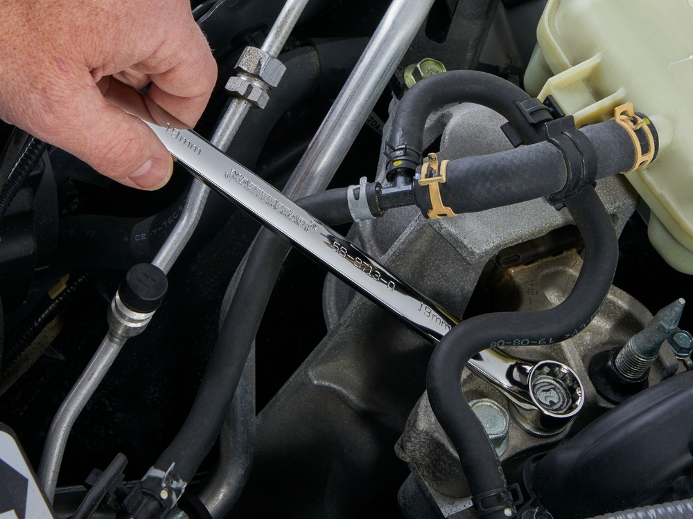 Mastercraft Combination Wrench Set, 14pcs, Metric, NickelChrome