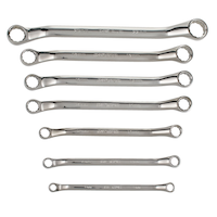 MAXIMUM Offset Box-End Wrench Set, Metric, 7-pc Composite_or_Mixed