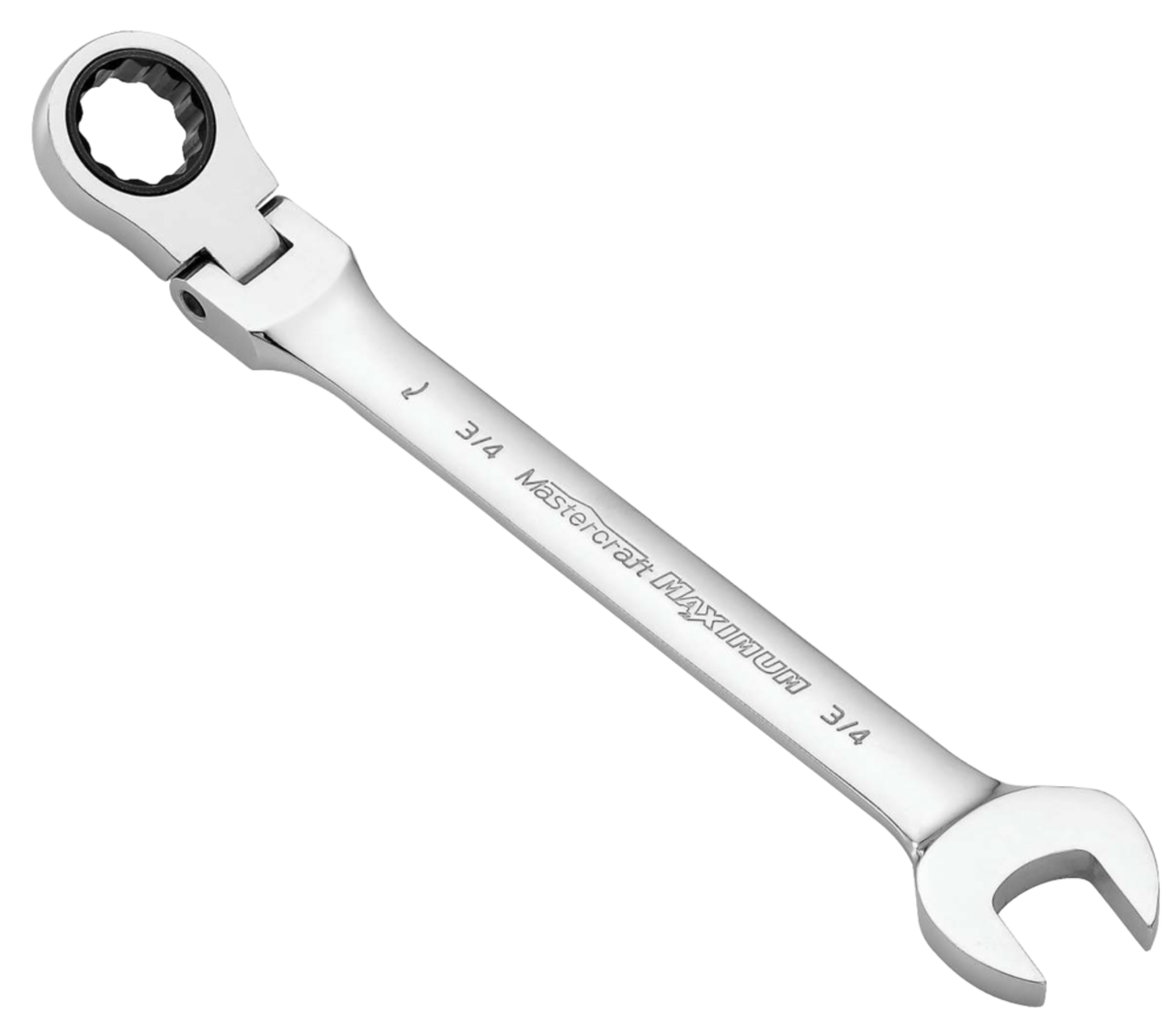 MAXIMUM Flexhead Ratcheting Wrench, Assorted Sizes, SAE/ Metric