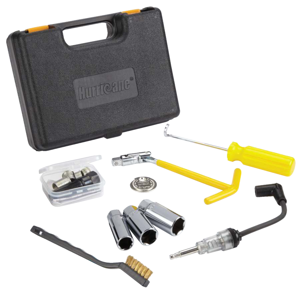 Spark Plug Maintenance Tool Set, 14-pc Composite_or_Mixed