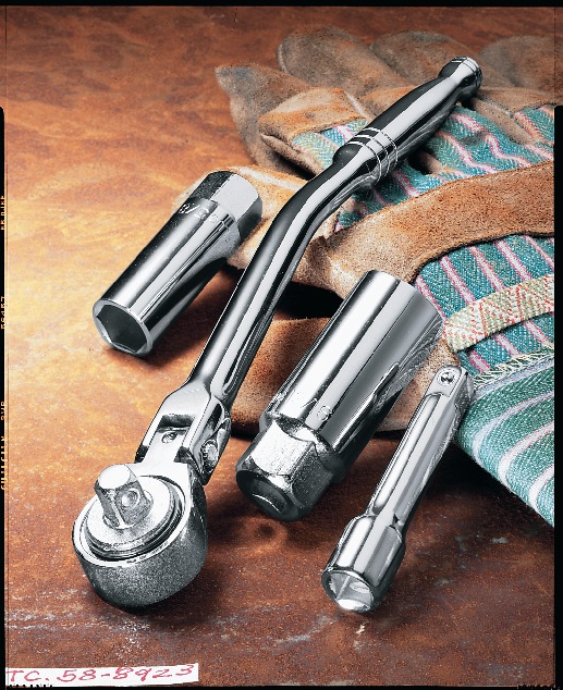 Mastercraft 3/8in Drive TuneUp Kit, 4pc, NickelChrome Plating