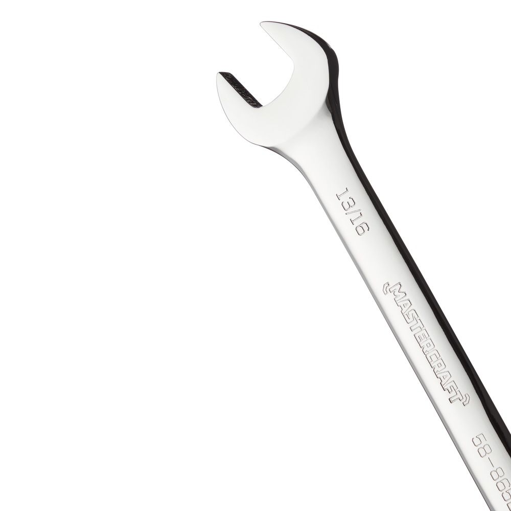 Mastercraft Combination Wrench Set, 30pc, SAE/Metric, NickelChrome