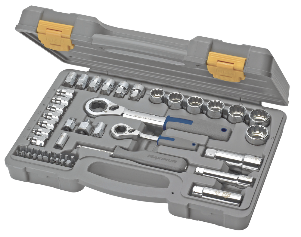 Mastercraft Maximum Universal Socket Set, 50Pc Canadian Tire
