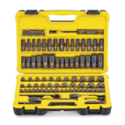 Stanley 99 piece black chrome socket set deals