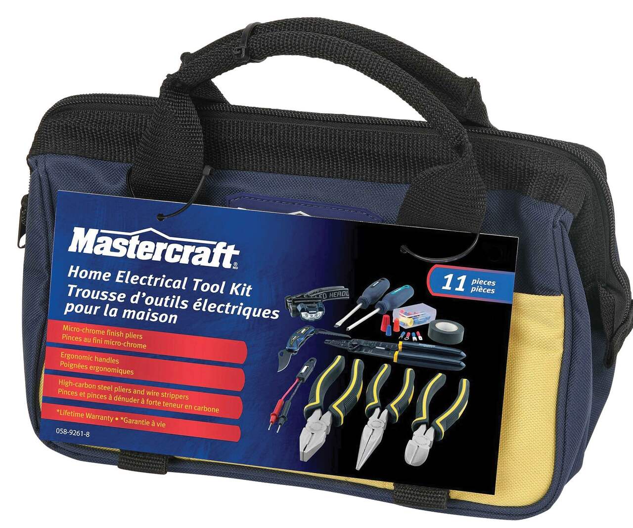 Trousse d'outils de réparation à domicile Mastercraft, paq. 116
