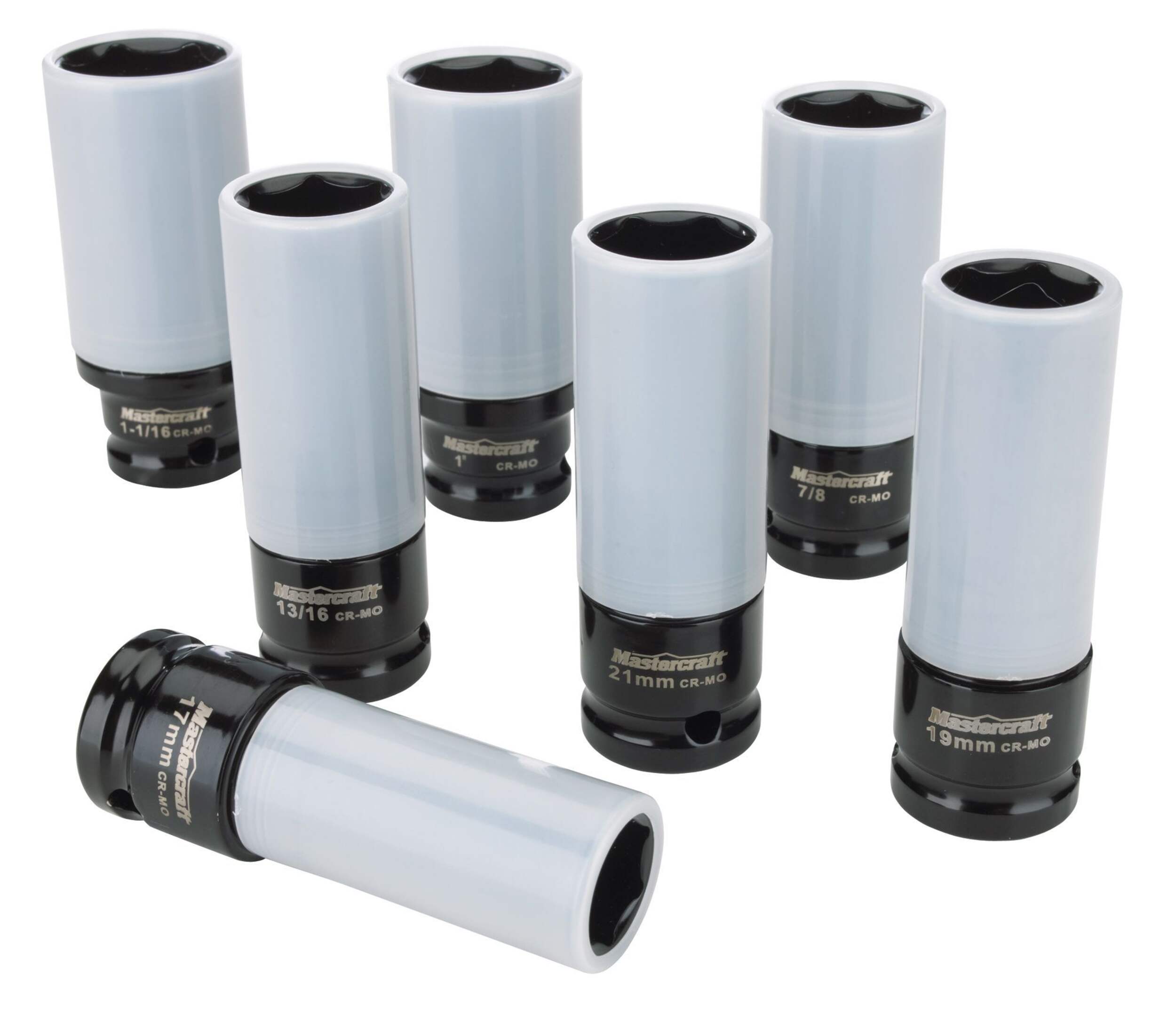 Mastercraft Deep Socket Set, 7-Pc Composite_or_Mixed