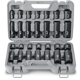 MAXIMUM 1/2-in Drive Professional Grade Impact Socket Set, 28-pc, CRMO Front_Elevated