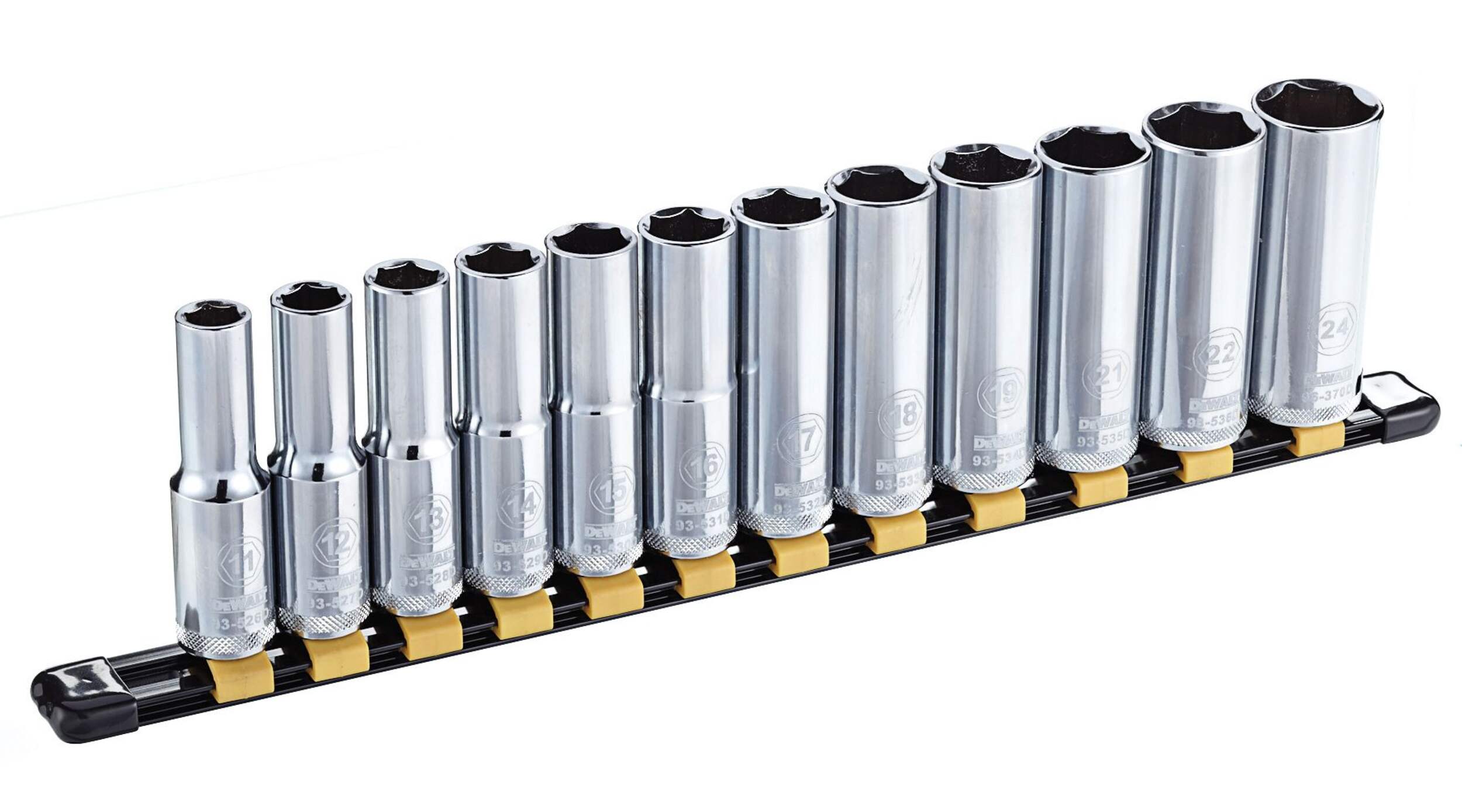 DEWALT 1/2-in Metric Deep Socket Set, 12-pc Front_Angled_Right
