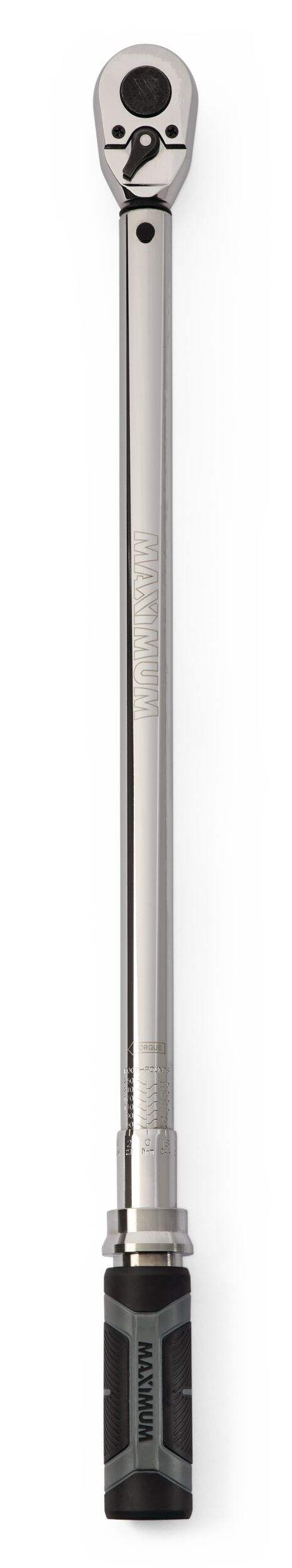 MAXIMUM 1/2-in Drive, Torque Wrench, 50-250 ft-lbs Front_Flat