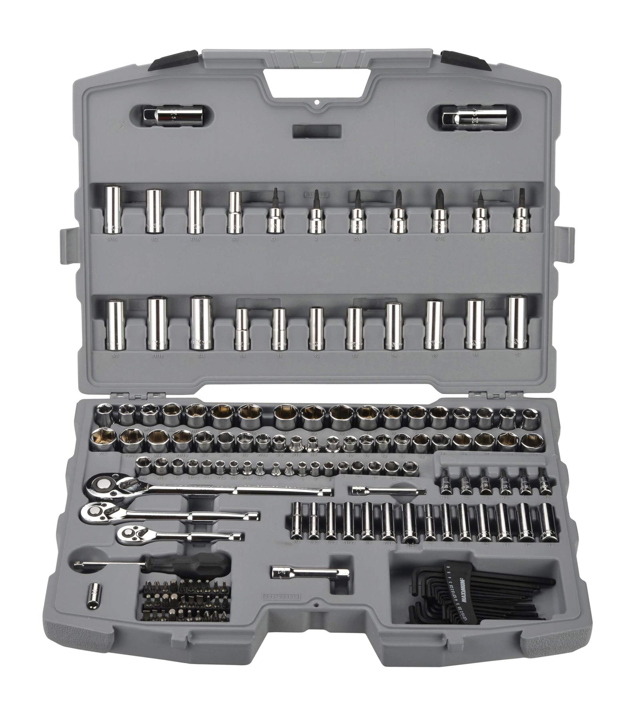 MAXIMUM 168-Pc Socket Set Overhead_Plunge