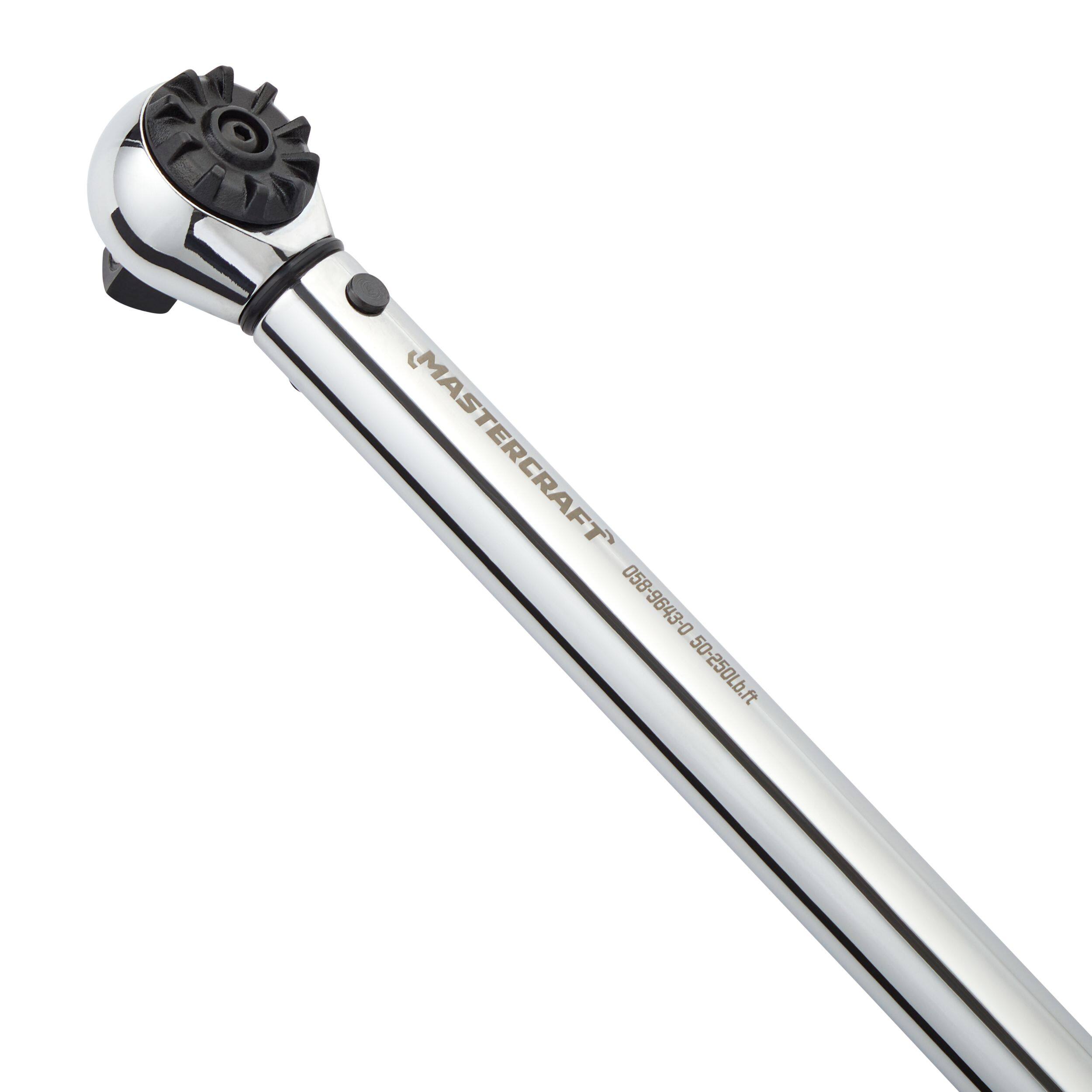 Mastercraft Torque Wrench 1 2 in Drive 50 250 ft lb Canadian Tire