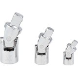 MAXIMUM U-Joint Socket Set, 3-pc, CRV Composite_or_Mixed