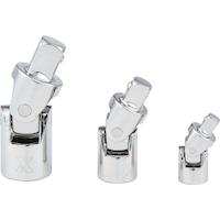 MAXIMUM U-Joint Socket Set, 3-pc, CRV Composite_or_Mixed