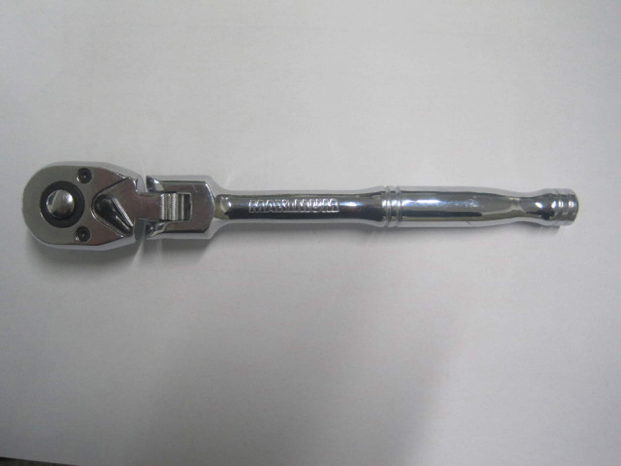 MAXIMUM 3/8-in Drive Flex Head Ratchet Overhead_Flat