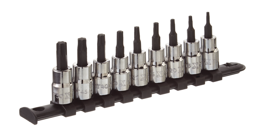 MAXIMUM Torx Bit Socket Set, 9pc Canadian Tire