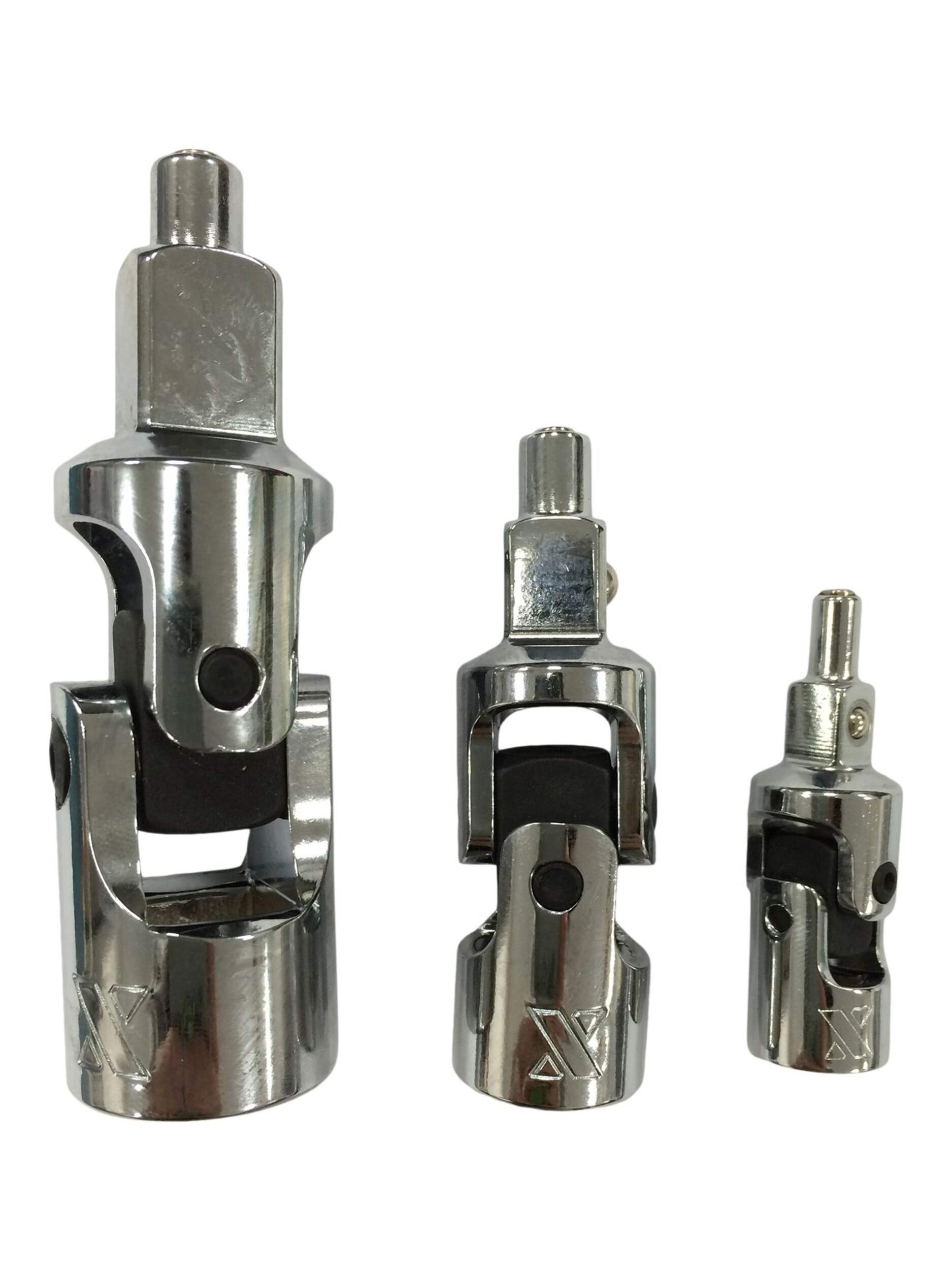 MAXIMUM Magnetic U-Joint Socket Set, 3-pc Composite_or_Mixed