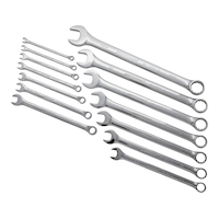 Mastercraft Combination Wrench Set, SAE, 14-pc Front_Angled_Left