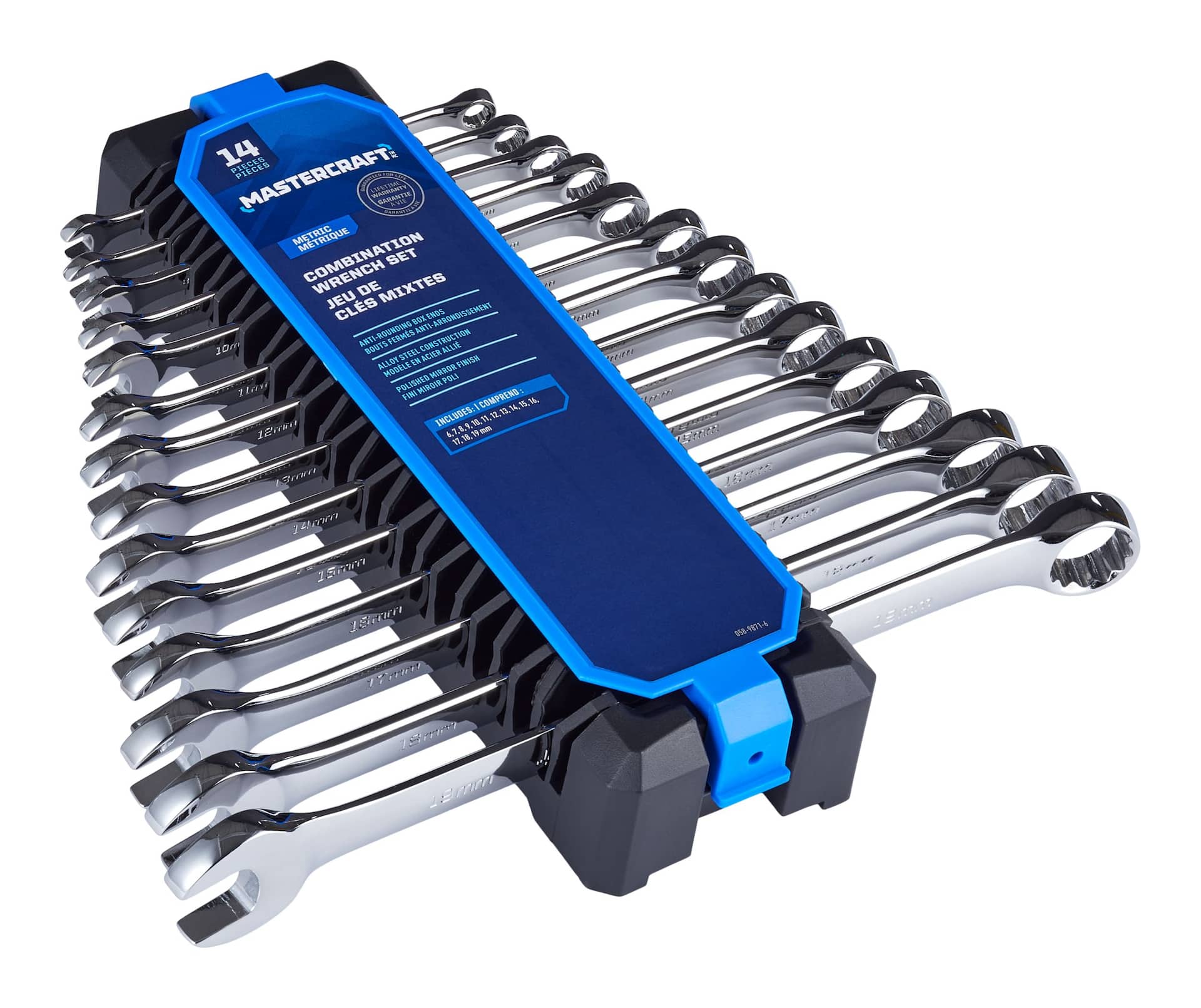 Mastercraft Combination Wrench Set, Metric, 14-pc | Canadian Tire