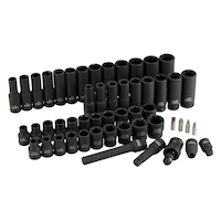 Stanley Pro 1/2-in Impact Socket Set, 52-pc Front_Angled_Right