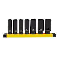Stanley Pro 1/2-in Impact Socket Set, SAE, 7-pc
