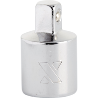 MAXIMUM 3/8-in to 1/4-in Drive Socket Adapter, Nickel-Chrome Plating Front_Elevated