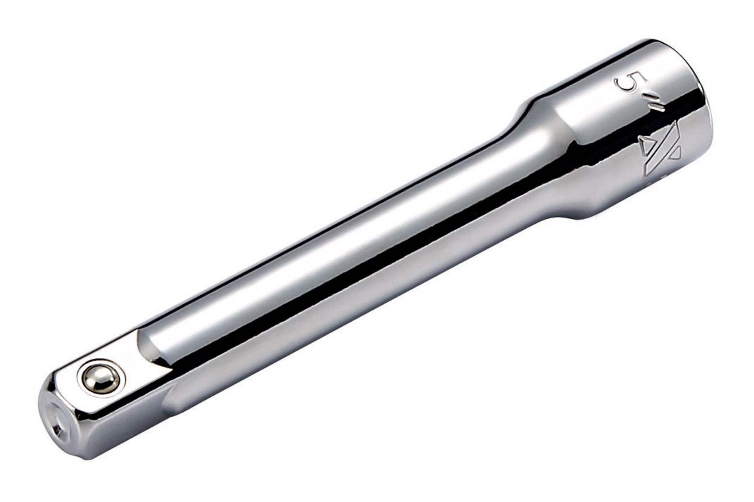 MAXIMUM 1/2-in Drive Extension Bar, CRV, Nickel-Chrome Plating, 5-in Overhead_Plunge