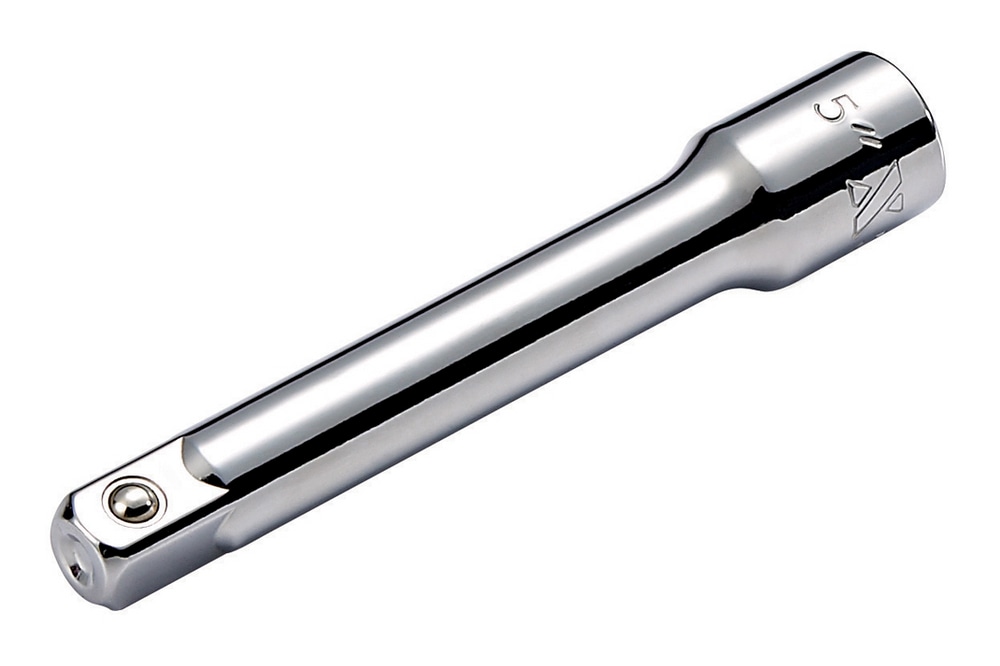 MAXIMUM 1/2in Drive Extension Bar, CRV, NickelChrome Plating, 5in