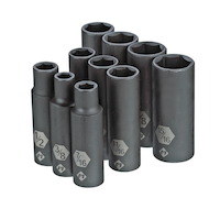 MAXIMUM Impact Socket Set Combo Pack Front_Three_Fourths_Angled_Left