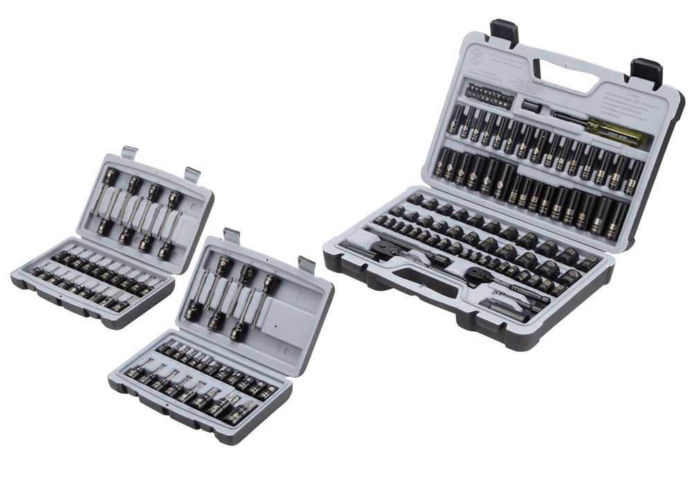 Stanley 99pc Professional Grade Socket Set with Bonus Stanley 26pc