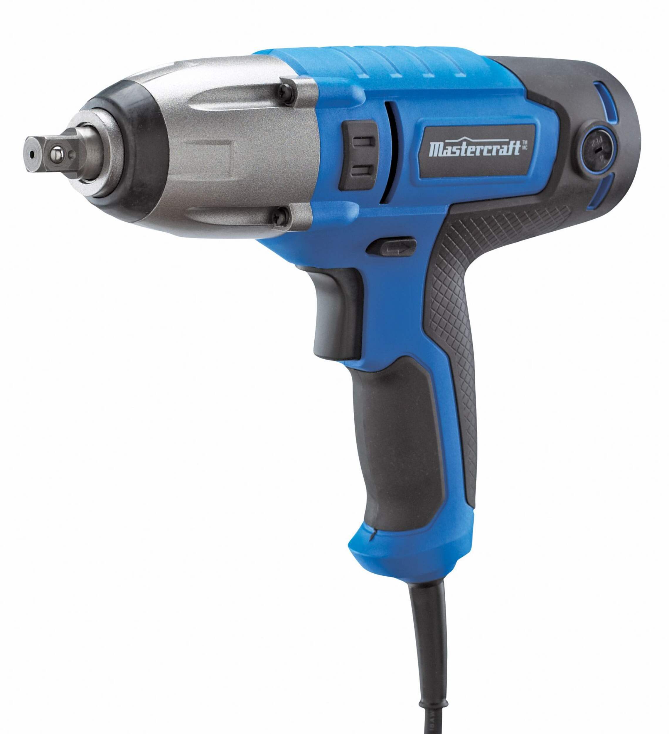 Mastercraft Impact Socket Set with Impact Gun, 119-pcs Front_Three_Fourths_Angled_Left