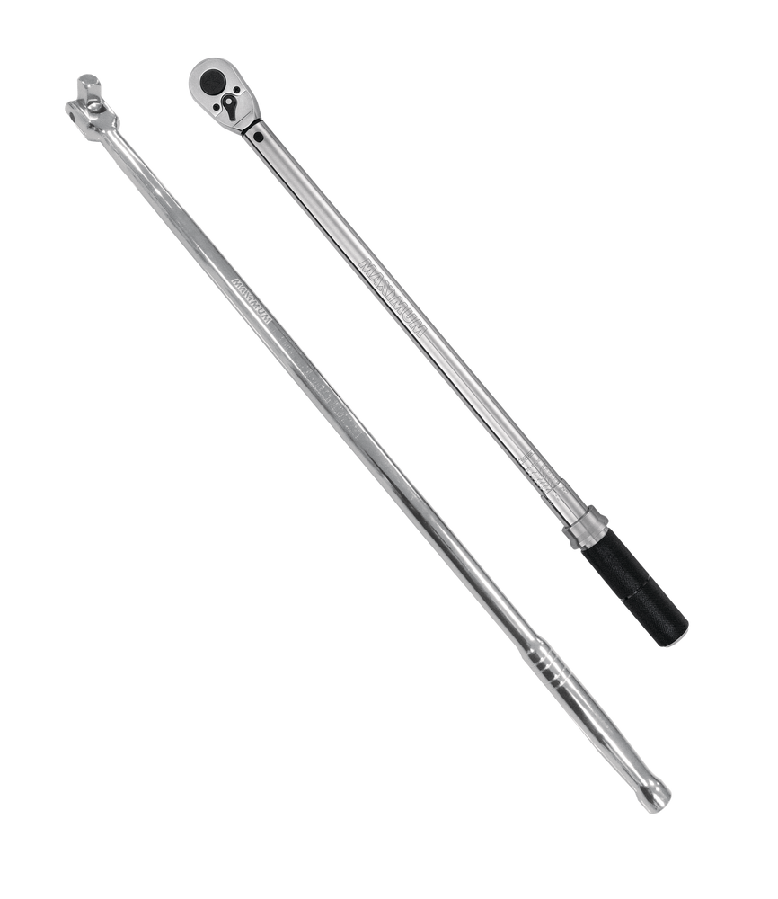 MAXIMUM 1/2-in Drive Torque Wrench & 24-in Breaker Bar Combo Pack, 50 ...