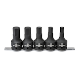 GearWrench 3/4-in Drive Impact Socket Set, 5-pc, 3/4-in, Metric Front_Elevated